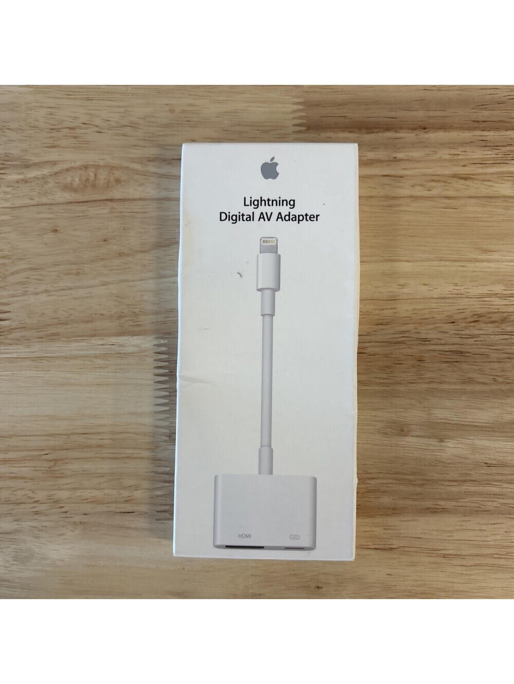 Genuine Apple iPhone to HDMI Digital AV Adapter MD826AM/A A1438 NEW damaged box